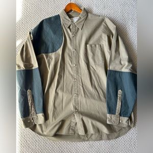 Columbia Long Sleeve Shirt, 100% cotton XXL